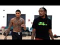 Nle choppa vs quavo 1v1 basketball got heated