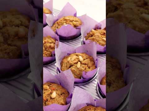 Carrot cake muffins! #recipe #cooking