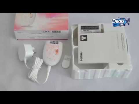 ეპილატორი PHILIPS HP6420, 0% განვადებით, 1 წ. გარანტიით და მიწოდებით!