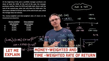MWR: Money-weighted return and TWR: Time-weighted rate of return (for the @CFA Level 1 exam)
