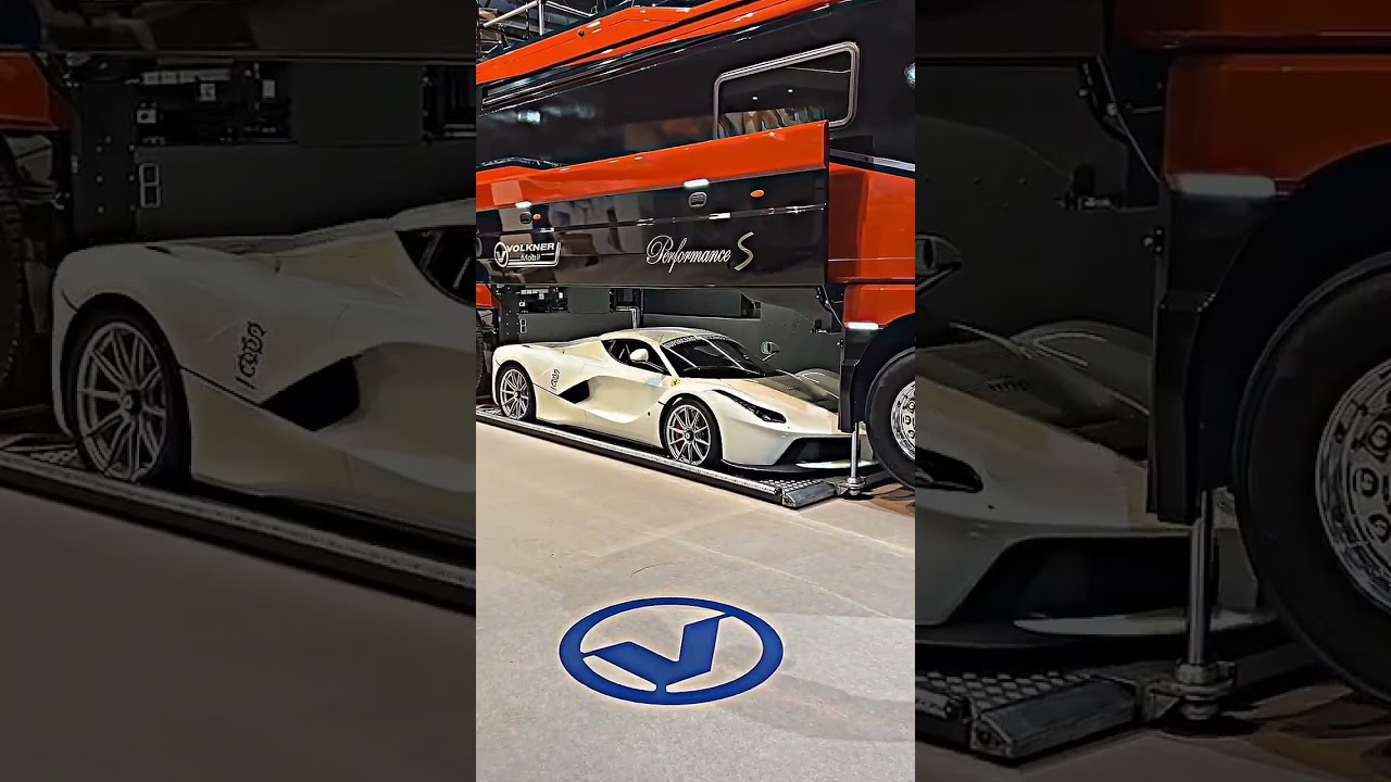 Incredible Luxury RV with Hypercar Garage! Must-See!