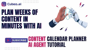 How to Build an AI Content Calendar Planner (Plan Weeks of Posts in Minutes)