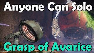 Anyone can solo grasp of avarice in Destiny 2! Anyone can solo grasp of avarice in Destiny 2!