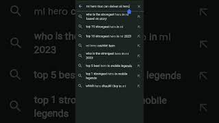 Ml Hero That Can Defeat All Heroes