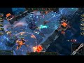 Kalista saves friend from Urgot ult with hers