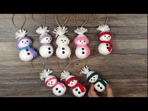 Video: Snowman Kaus Kaki DIY