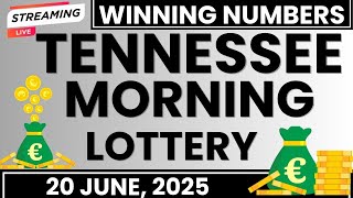 Tennessee Morning Lottery Results Today For 20 June 2025 - TN Cash 3 - Cash 4
