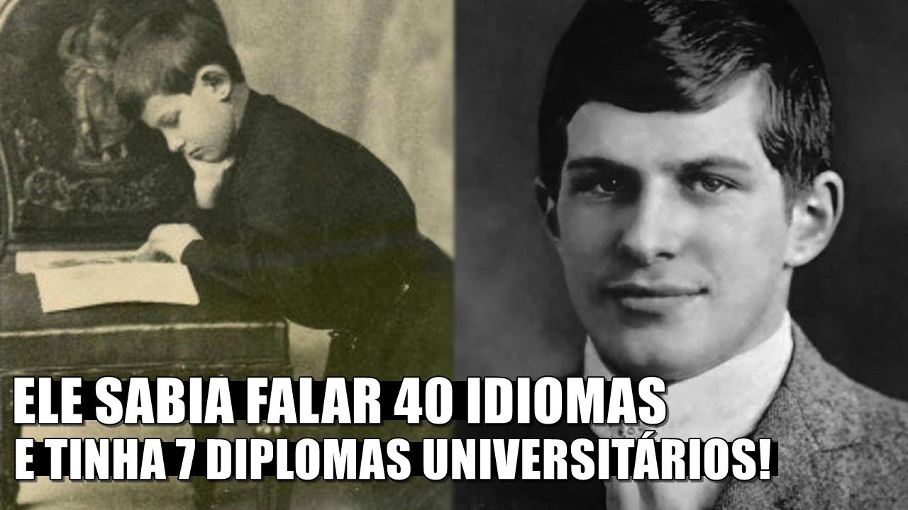 CONHEÇA a Triste História de WILLIAM JAMES SIDIS - O Homem MAIS INTELIGENTE  de TODOS OS TEMPOS 