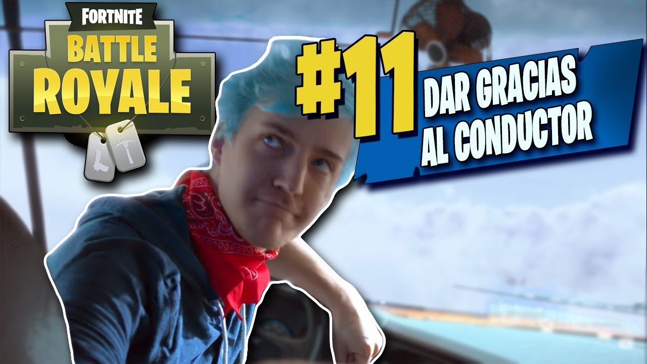 COMO DAR GRACIAS AL CONDUCTOR EN FORTNITE | Desafio 11 - YouTube