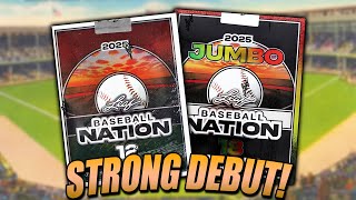 картинка: СИЛЬНЫЙ ДЕБЮТНЫЙ НАБОР | Обзор Leaf Baseball Nation Jumbo & Hobby Box 2025 года