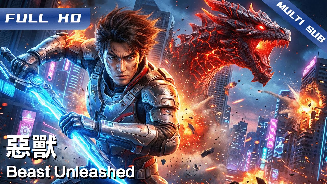 《恶兽》Beast Unleashed🏍️ 他自负偷袭受伤巨兽 没想到却引来更大灾祸！看菜鸟车手如何为错误买单 逆袭成救世英雄！【FULL】