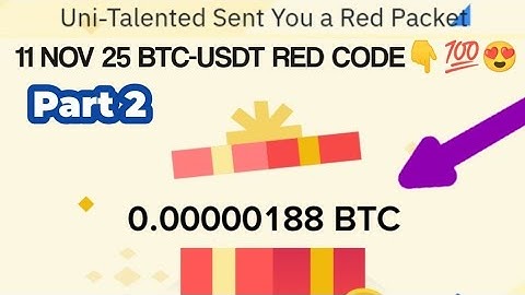 Binance Red Packet code in Binance Today Claim USDT BTC TON Red packet code 11 November 2025