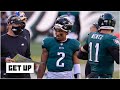 Is Doug Pederson even considering a QB change from Carson Wentz to Jalen Hurts? | Get Up