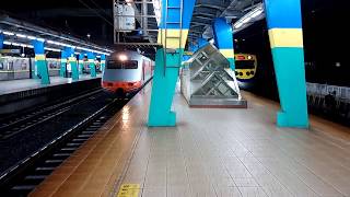 439次自強號汐止站通過(1273次區間車待避)