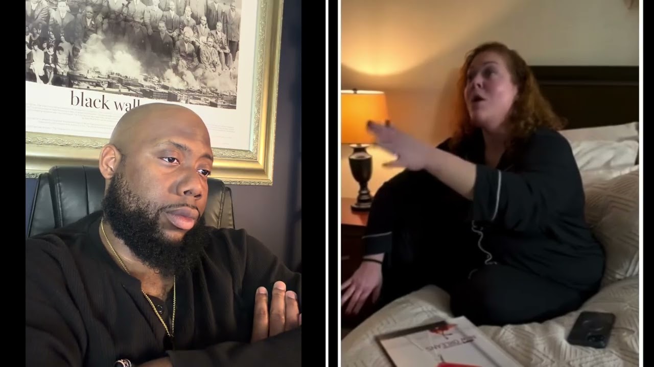 Бетани говорит Ларри, что вызовет полицию в «Destiny!» (Кантри Уэйн) — обзор скетча