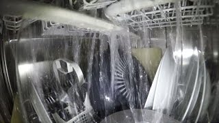 Inside the Dishwasher - Regular Soap vs. Dishwasher Detergents [4K]