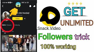 How to increase likes and followers on snack video screenshot 5