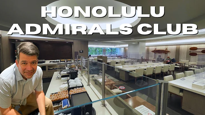 American Airlines Admirals Club / Sakura Lounge Review 2023 - Honolulu Airport