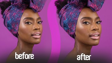 How to create realistic tears in photoshop