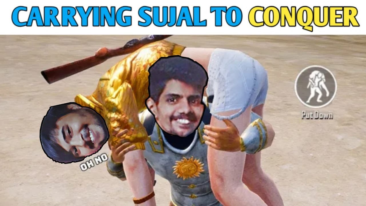 Carrying @Tech freakin Sujal to Conquerer | BGMI |