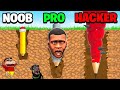 SHINCHAN NOOB vs PRO vs HACKER in PEN DIG with FRANKLIN &amp; CHOP | DREAM SQUAD