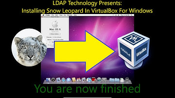Installing OSX Snow Leopard in VirtualBox for Windows 10