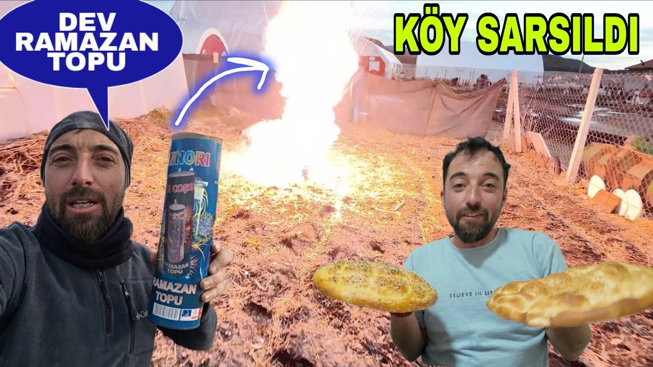 EV YAPIMI RAMAZAN PİDESİ Mİ ? SATIN PİDE Mİ ? DENEDİK..DEV RAMAZAN TOPU ALDIM..