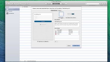 Adding A Mailing List Sign Up Form Using Direct Mail - EverWeb Third-Party Add-ons