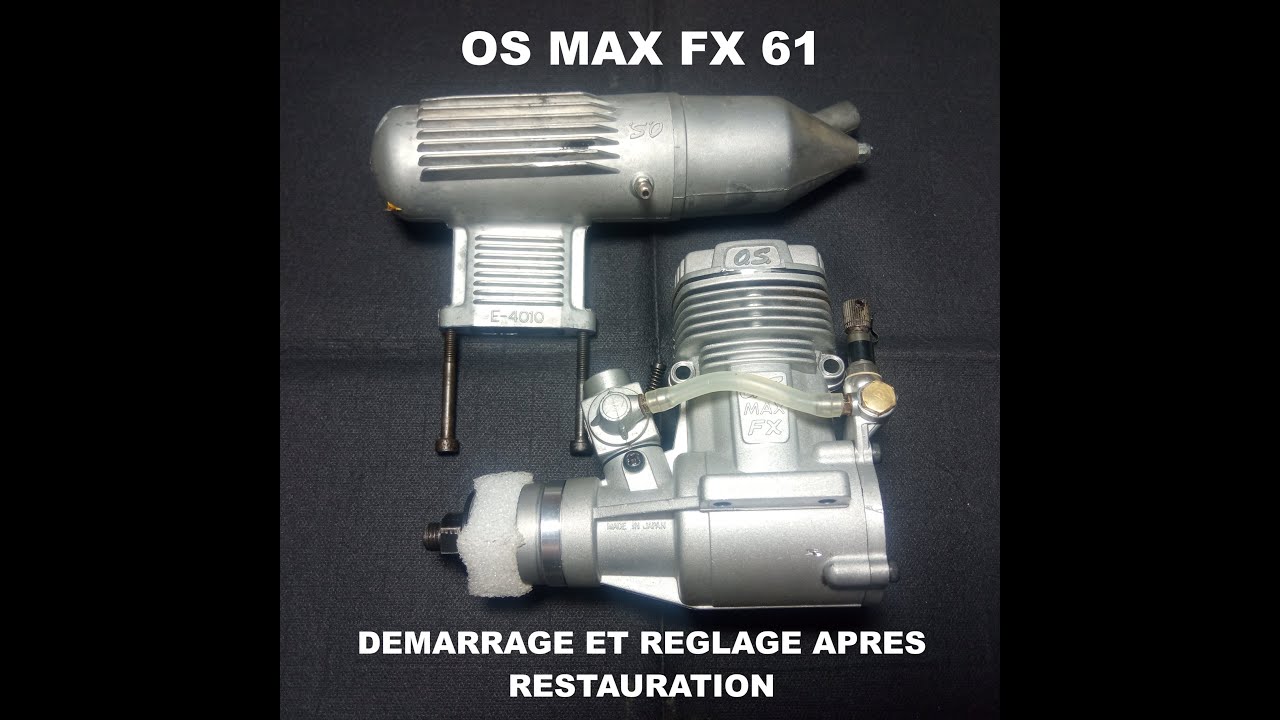 OS MAX FX 61 No 1 2ème vie Démarrage et performances après restauration