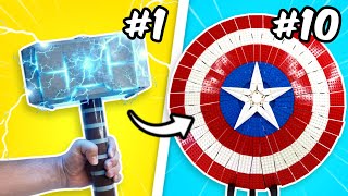 1 Hour of LEGO Marvel Weapon Upgrades…