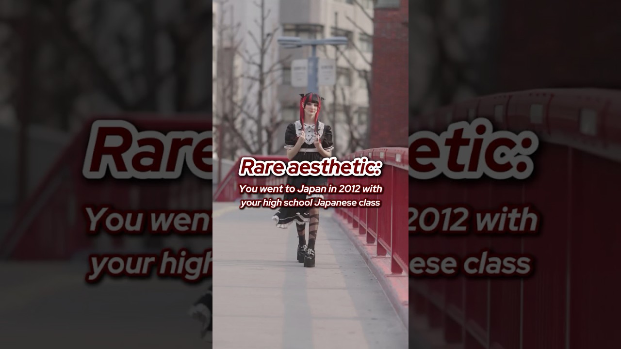 Rare aesthetic: Japan in 2012 with your high school Japanese class