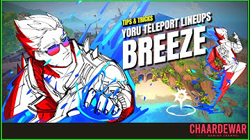 Yoru Teleport lineups for BREEZE | Yoru Plays/Lineups on BREEZE map | Yoru Buff Patch 5.03