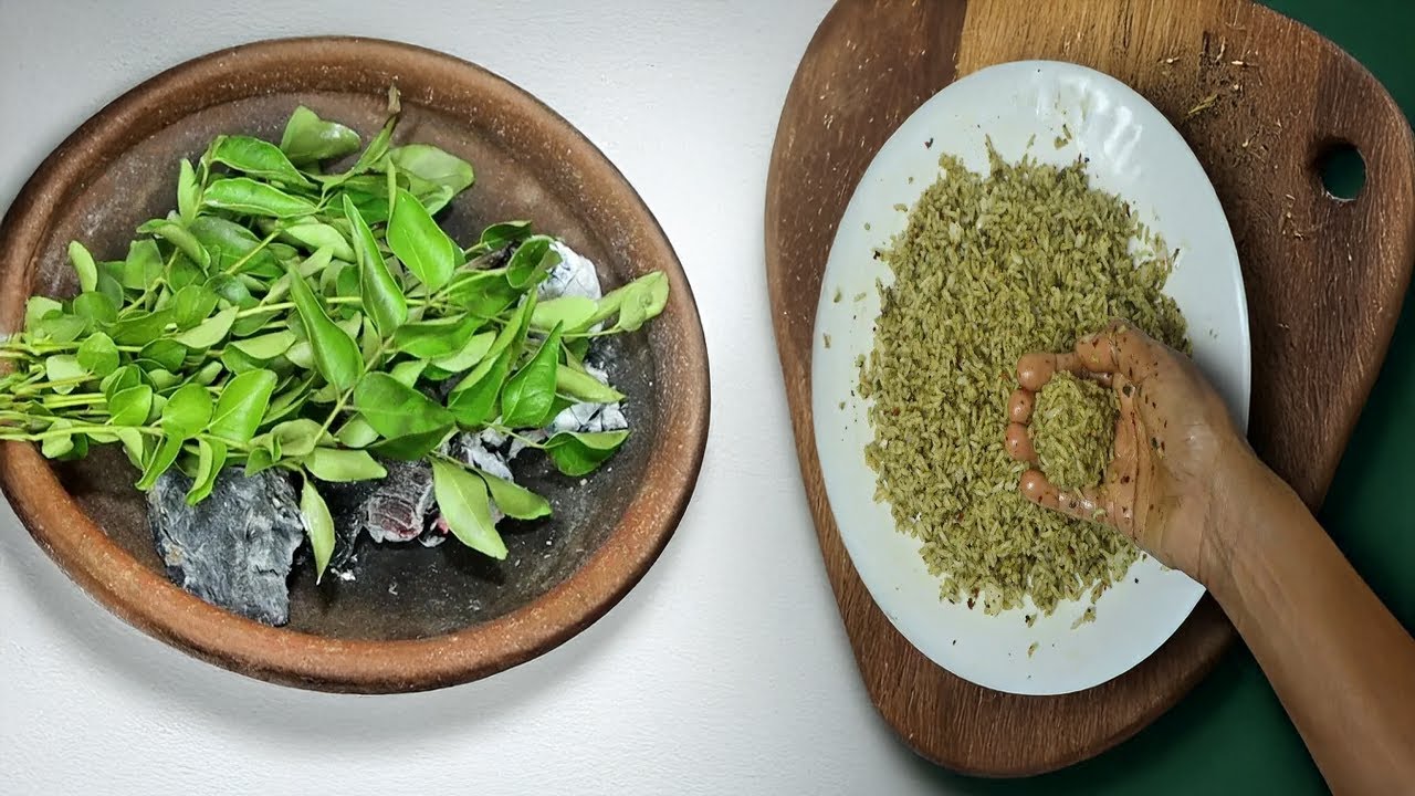 Curry Leaves Powder "South Indian Curry Leaves Powder Recipe