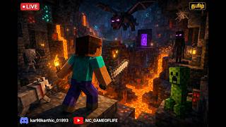 Minecraft LIVE Tamil 🔥 Survival Series With Friends | Come Join (part-7) (VERTICAL)