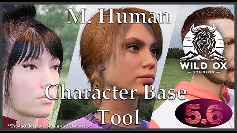 UE5.6 - M. Human Character Base Tool Instructions