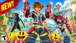 I Tested SORA (Kingdom Hearts) with Built-In Emotes Fortnite