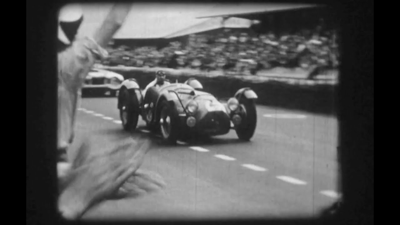 24H du Mans 1950 : le circuit et la course filmés par un amateur passionné
