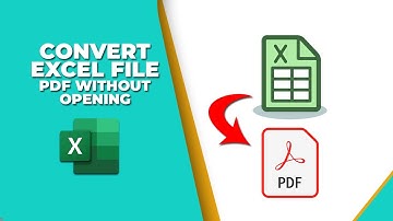 How to convert an excel file to pdf without opening