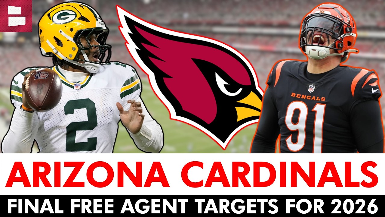 LAST-MINUTE Arizona Cardinals Free Agent Targets Ft. Malik Willis & Trey Hendrickson