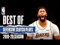 Best Of Defensive Clutch Plays | 2019-20 NBA Season