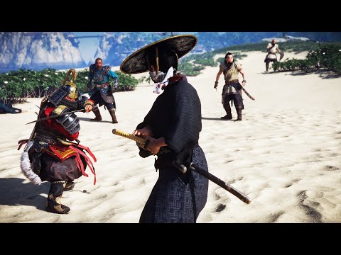 Ghost of Tsushima - Ronin Stealth & Combat - Takeshiki Rescue - PS5