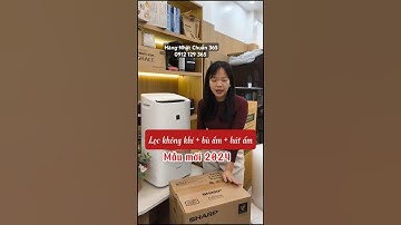 Máy lọc không khí 3 in 1 Sharp KI-RD50. vừa lọc không khí, vừa bù ẩm, vừa hút ẩm. 0912 129 365