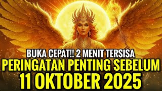 JIWA TERPILIH👑INI HARUS SAMPAI KEPADAMU SEBELUM BESOK❗PERINGATAN MENDESAK MINGGUKEDUA OKTOBER 2025🚨💫