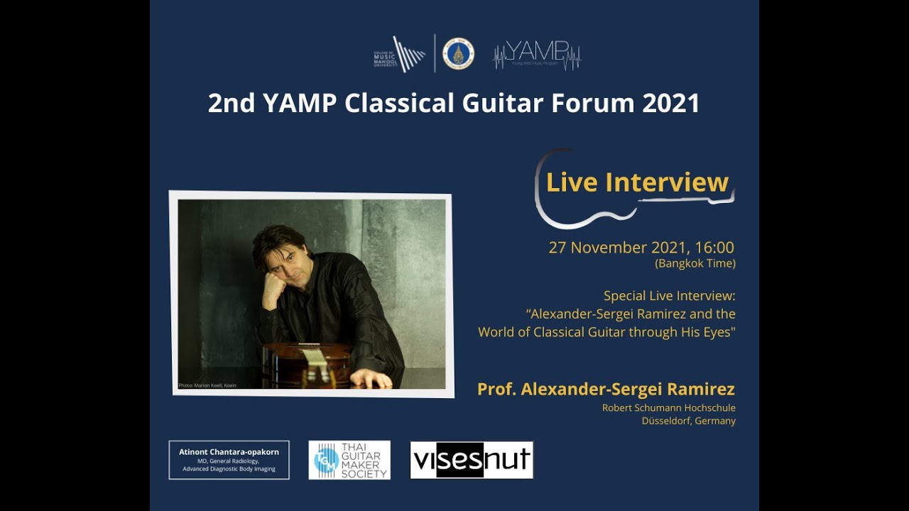 Live Interview with Prof. Alexander Sergei Ramirez