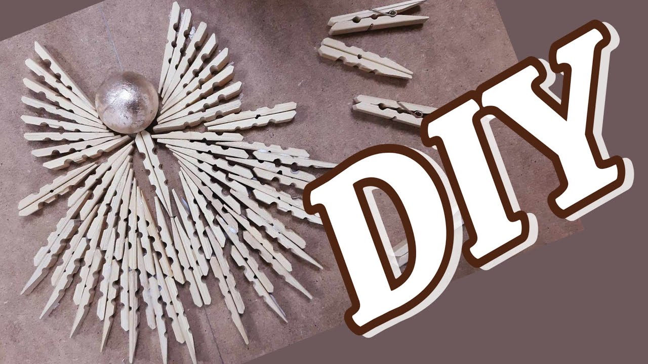 DIY Cool Clothespin Hacks and Crafts!Do it yourself - YouTube