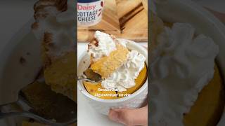 Healthy High Protein Pumpkin Pie Cheesecake 🎃🍰🙌 #DaisyPartner