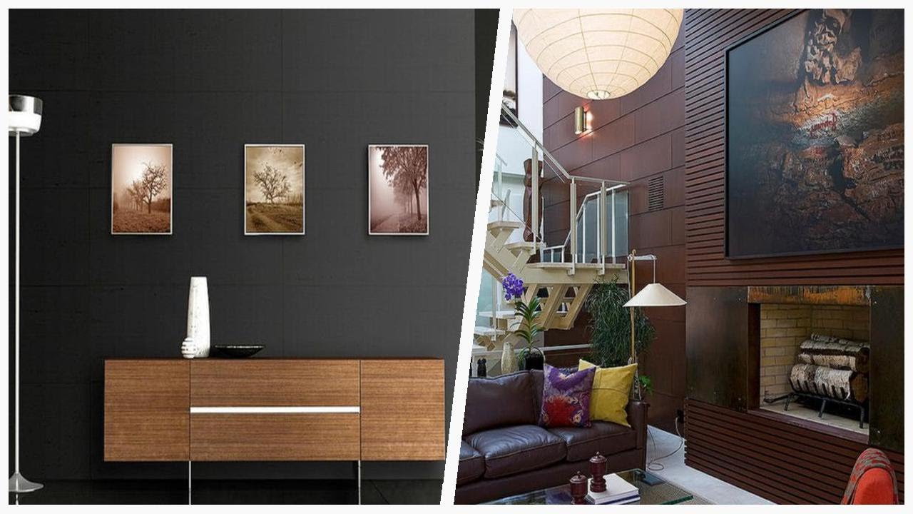 75 Modern Black Living Room Design Ideas You'll Love 🔴 YouTube