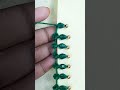 so cute embroidery tutorial border design #reelsvideoシ #trendingreel #Stitch #reels #viralvideo
