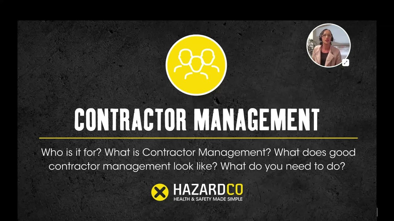 What is Contractor Management, and what does good look like?
