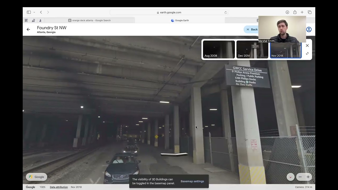 Parking Instructions Orange Deck Atlanta